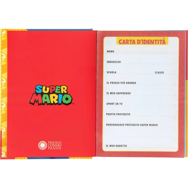 Immagine di DIARIO 12MM STD BLU SUPERMARIO