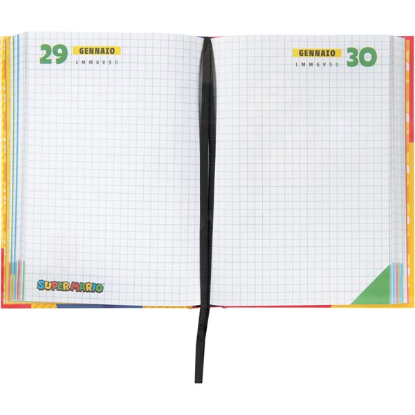 Immagine di DIARIO 12MM STD BLU SUPERMARIO