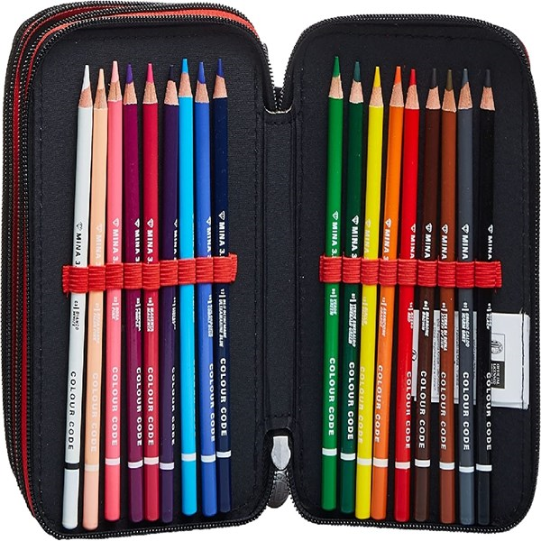 Immagine di Astuccio 3 Zip Milan What A Goal