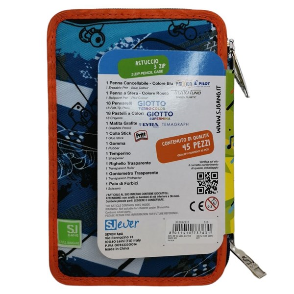 Immagine di Astuccio 3 Zip Sj Gang Sj Ever Skate Boy