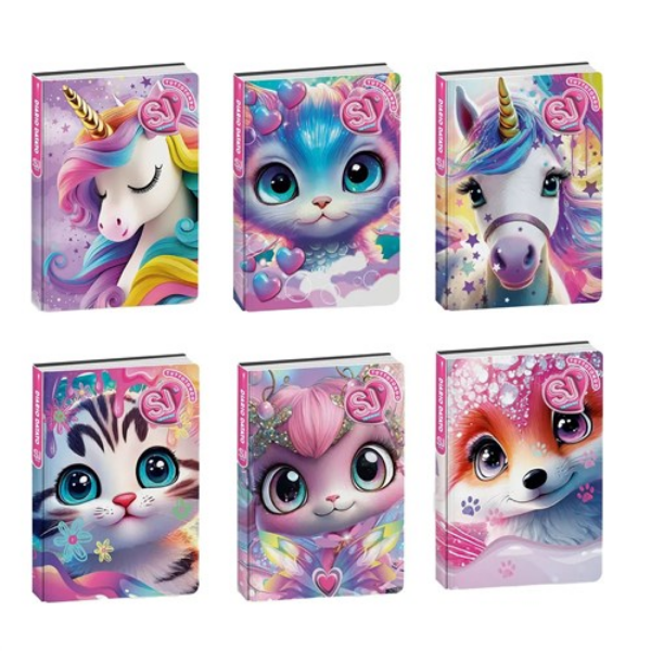 Immagine di Diario Agenda 10 Mesi Datato SJ Gang Animali Girl 