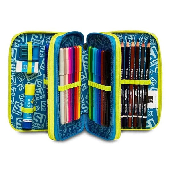 Immagine di Astuccio 3 Zip Sj Gang Glitzled Boy