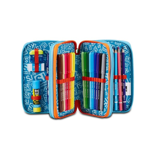 Immagine di Astuccio 3 Zip Sj Gang Trickyled Boy