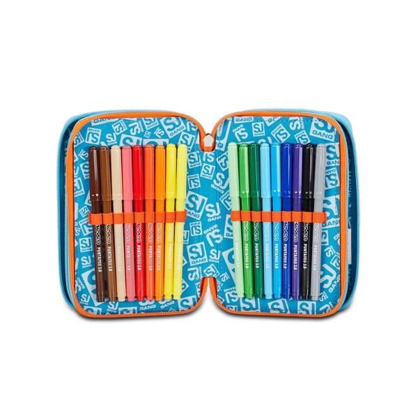 Immagine di Astuccio 3 Zip Sj Gang Trickyled Boy