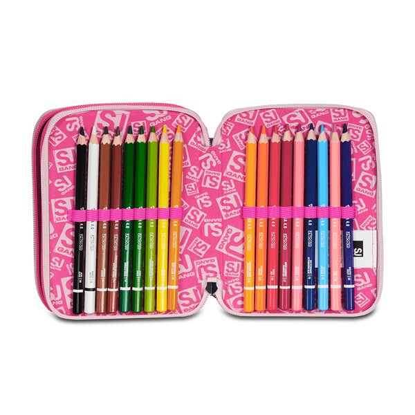 Immagine di Astuccio 3 Zip Sj Gang Pinkhugs / Ast.3 Zip Sj Gan