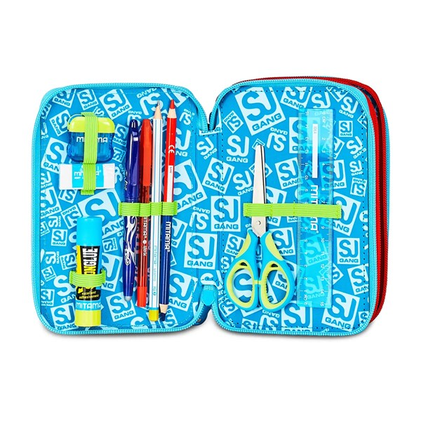 Immagine di Astuccio 3 Zip Sj Gang Game-Led Boy