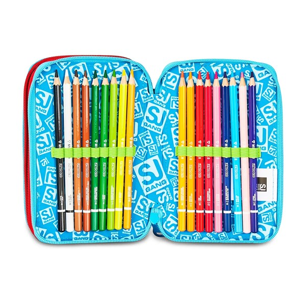 Immagine di Astuccio 3 Zip Sj Gang Game-Led Boy