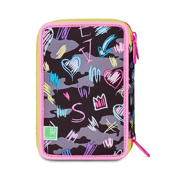 Immagine di Astuccio 3 Zip Sj Gang Game-Led Girl