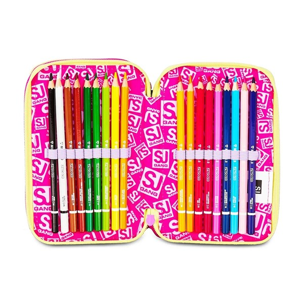 Immagine di Astuccio 3 Zip Sj Gang Game-Led Girl