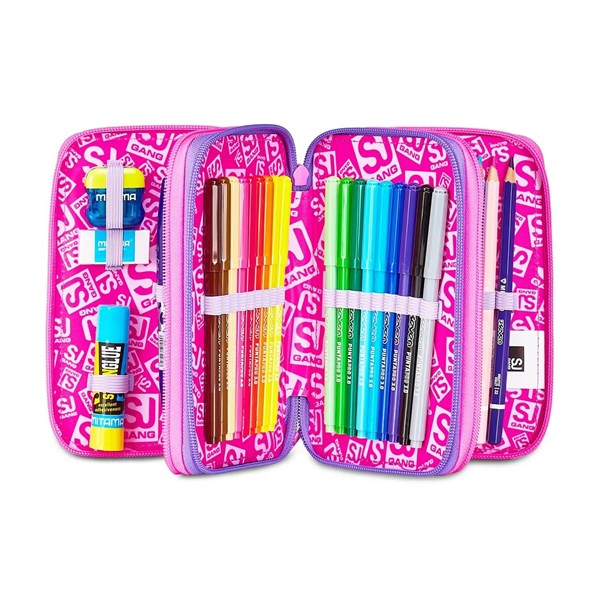 Immagine di Astuccio 3 Zip Sj Gang Tinypatch Girl