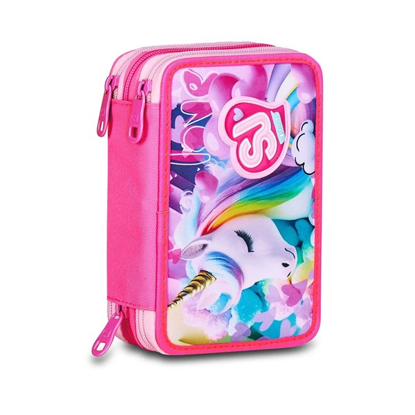 Immagine di Astuccio 3 Zip Sj Gang Flyunicorn Girl