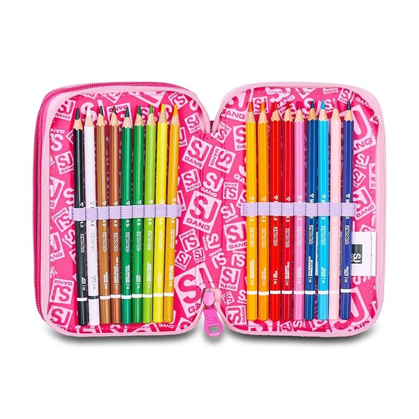 Immagine di Astuccio 3 Zip Sj Gang Flyunicorn Girl