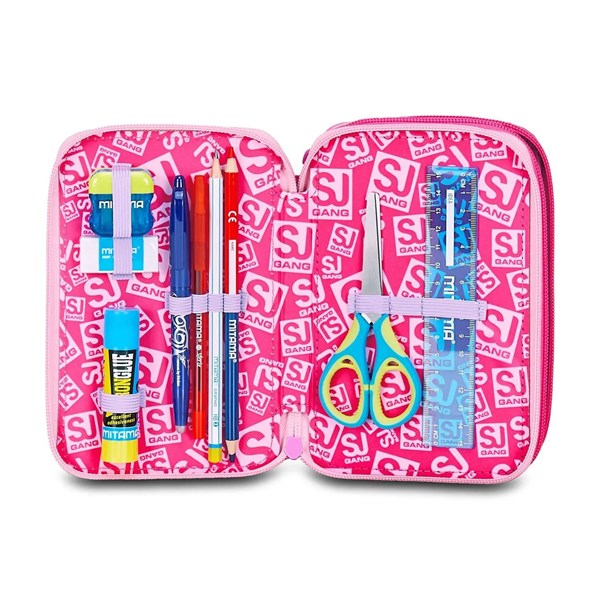 Immagine di Astuccio 3 Zip Sj Gang Flyunicorn Girl