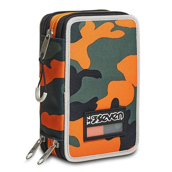 Immagine di Astuccio 3 Zip Seven Camoupix Boy