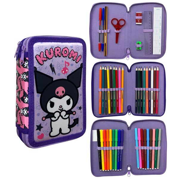 Immagine di Astuccio 3zip Kuromi Premium       