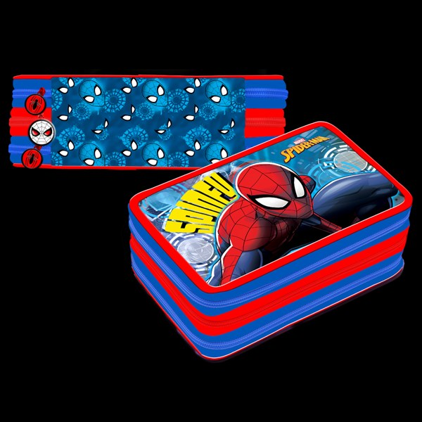 Immagine di Astuccio 3zip Spiderman Deluxe     