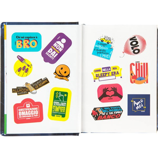 Immagine di AGENDA COMIX 16M STD STARRY GALAXY