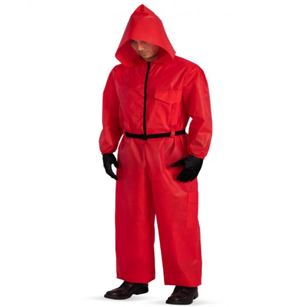 Immagine di Costume Tuta Rossa Il Calamaro Unisex Tg.L (H.Cm.1