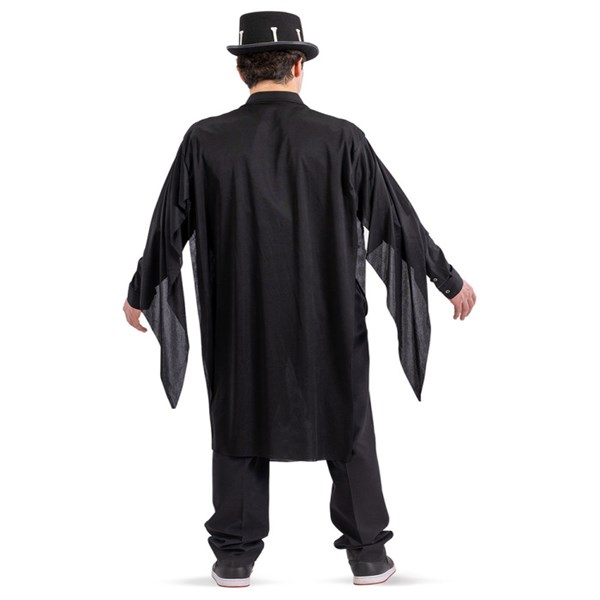 Immagine di COSTUME TUNICA SCHELETRO T.U. (S-M) IN BUSTA CON G