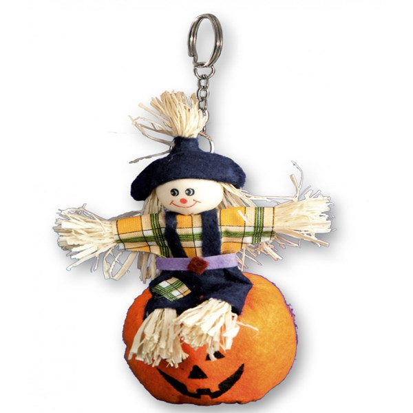 Immagine di PORTACHIAVI ZUCCA C/SPAVENTAPASSERI H.CM.12 CA. CO