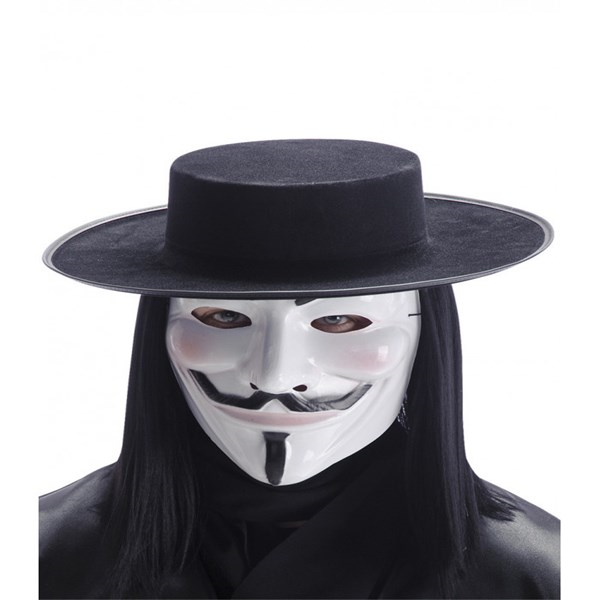 Immagine di SET VENDICATORE (MASCHERA E CAPPELLO C/CAPELLI) IN
