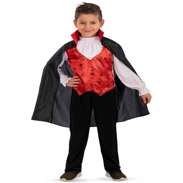 Immagine di COSTUME DRACULA TG.VII IN BUSTA C/GANCIO