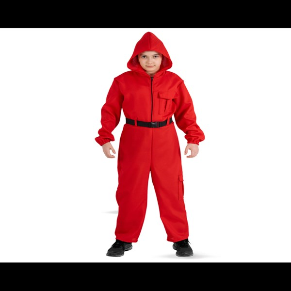 Immagine di Costume Tuta Rossa Il Calamaro Unisex Tg.Viii  In
