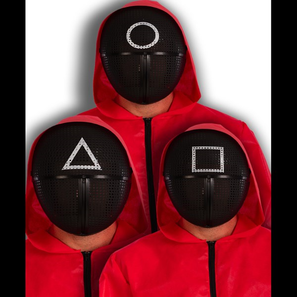 Immagine di Maschera il calamaro in plastica rigida mod. Ass.