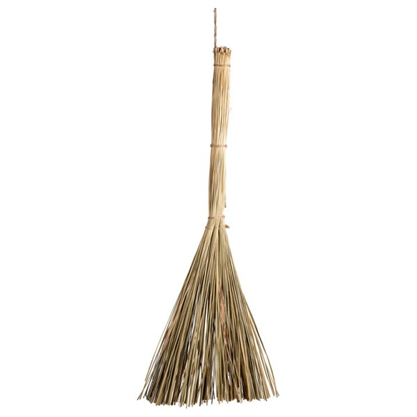 Immagine di SCOPA IN SAGGINA H.CM.80 CA. CON CARTELLINO/ETICHE