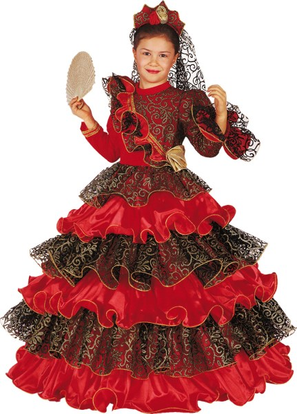 Immagine di Costume Spanish Dream Bambina 9/10 Anni