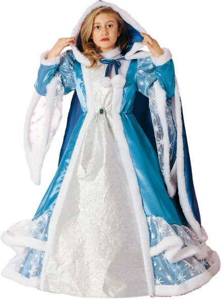 Immagine di Costume Principessa Delle Nevi Bambina 5/6 Anni