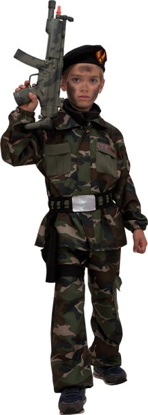 Immagine di Costume Forze Speciali Bambino 11/12 Anni