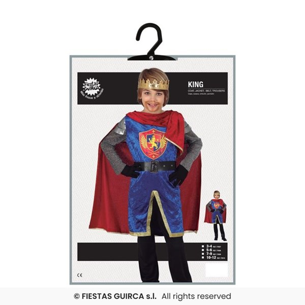 Immagine di KING, INFANTILE, 10 – 12 ANNI