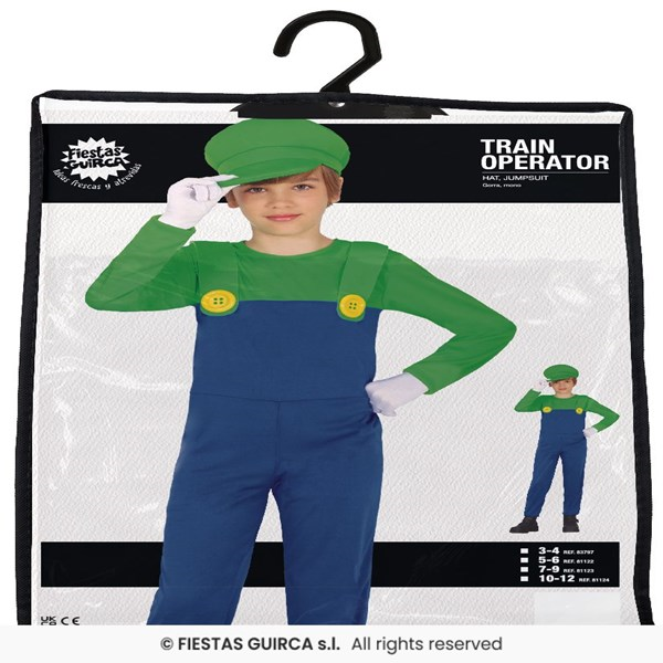 Immagine di GREEN TRAIN DRIVER, INFANTILE, 7 – 9 ANNI