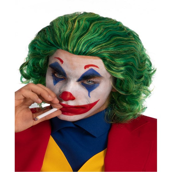 Immagine di PARRUCCA CRAZY CLOWN IN BUSTA C/GANCIO