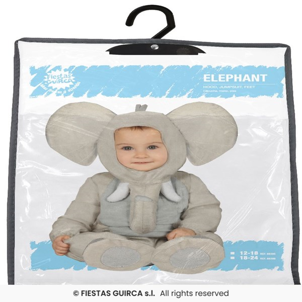Immagine di ELEFANTE BABY TAGLIA 18-24 MESI