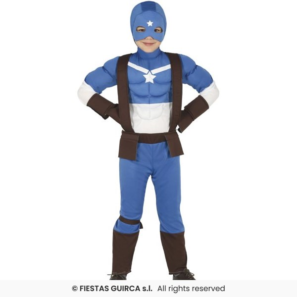 Immagine di CAPITANO SUPEREROE BAMBINI 3 4 ANNI