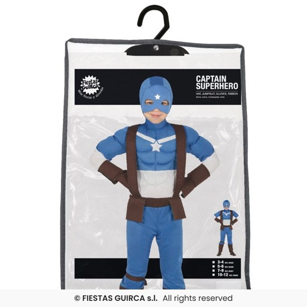 Immagine di CAPITANO SUPEREROE BAMBINI 5 6 ANNI