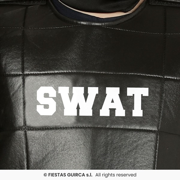 Immagine di POLIZIA SWAT BAMBINI TAGLIA 5 6 ANNI