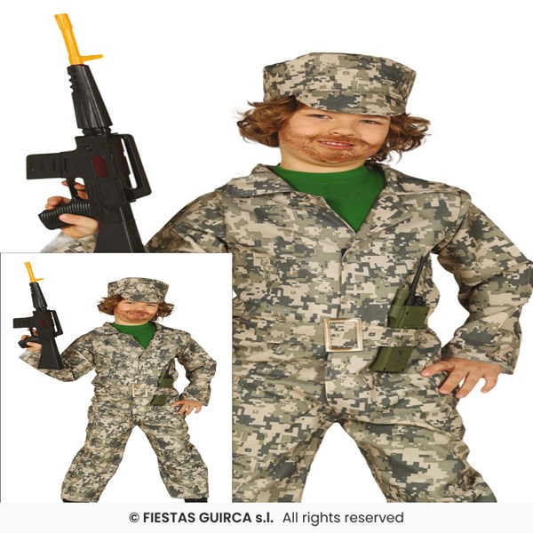 Immagine di MILITARE BAMBINI  TAGLIA 7 9 ANNI