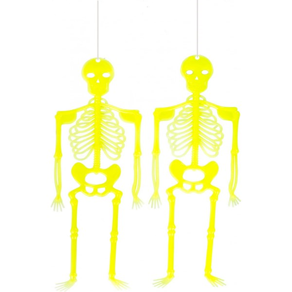 Immagine di 2 Scheletrini d'app. g.i.d. h.cm.33 ca. in busta