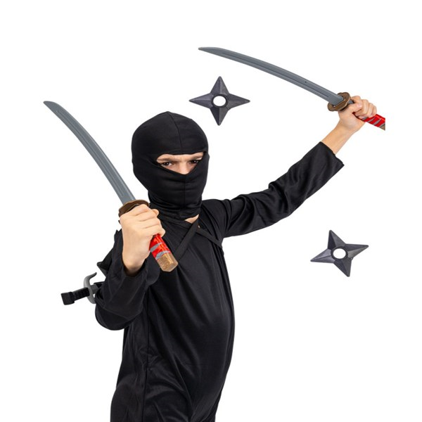 Immagine di Set Armi Ninja (Portaspade, Spade, Pugnali, Access