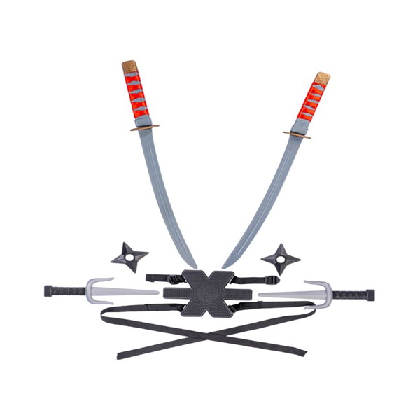 Immagine di Set Armi Ninja (Portaspade, Spade, Pugnali, Access