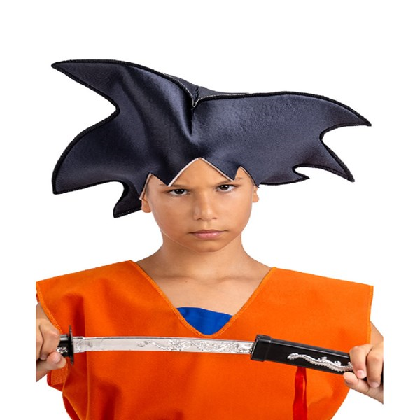 Immagine di Copricapo Manga Nero In Tessuto Accoppiato Lucido