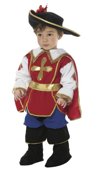 Immagine di Costume Moschettiere Baby 1/2 Anni