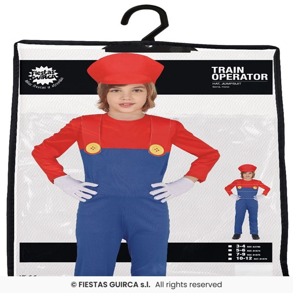 Immagine di MACCHINISTA TRENO, BAMBINO, 3 - 4 ANNI