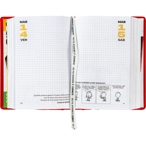 Immagine di AGENDA COMIX 16M MINI DEEP RED