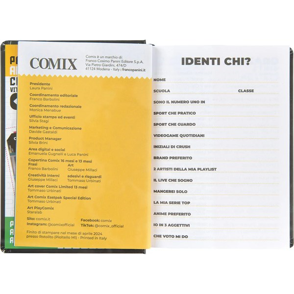 Immagine di AGENDA COMIX 16M MIGNON PLUS BLACK&WHITE