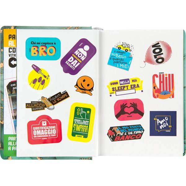 Immagine di AGENDA COMIX 16M MIGNON PLUS FLUID MARBLE