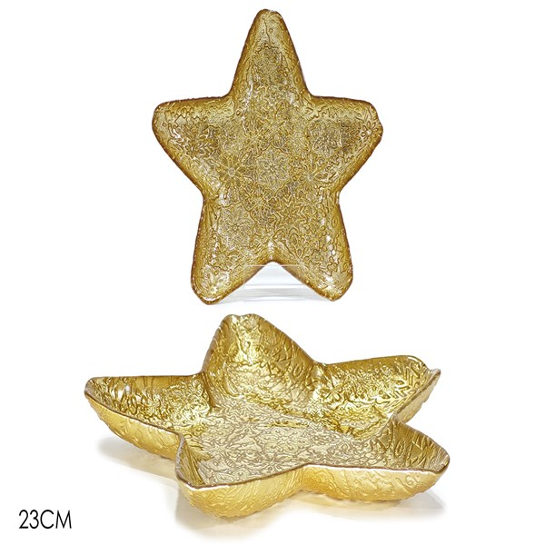 Immagine di Svuotatasche Stella Ø23cm Oro